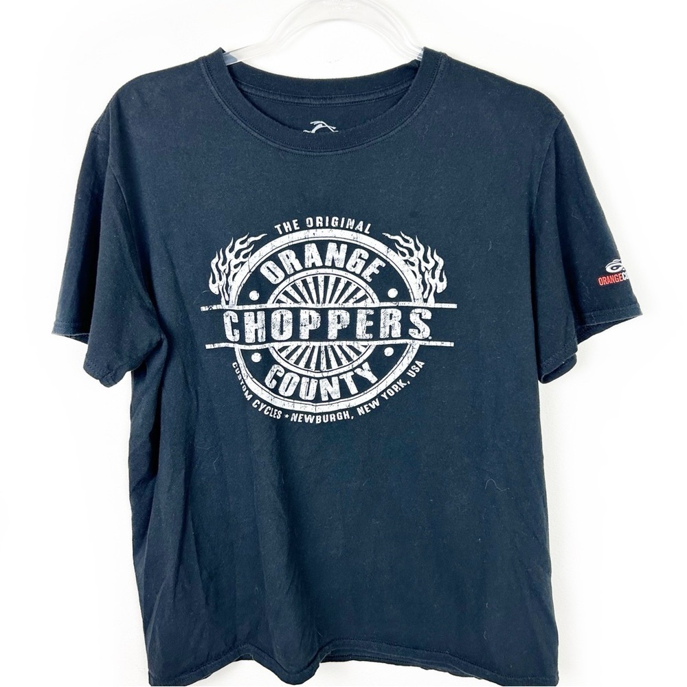 Orange County Choppers Authentic Apparel 2017 Men's Graphic logo tee size: L